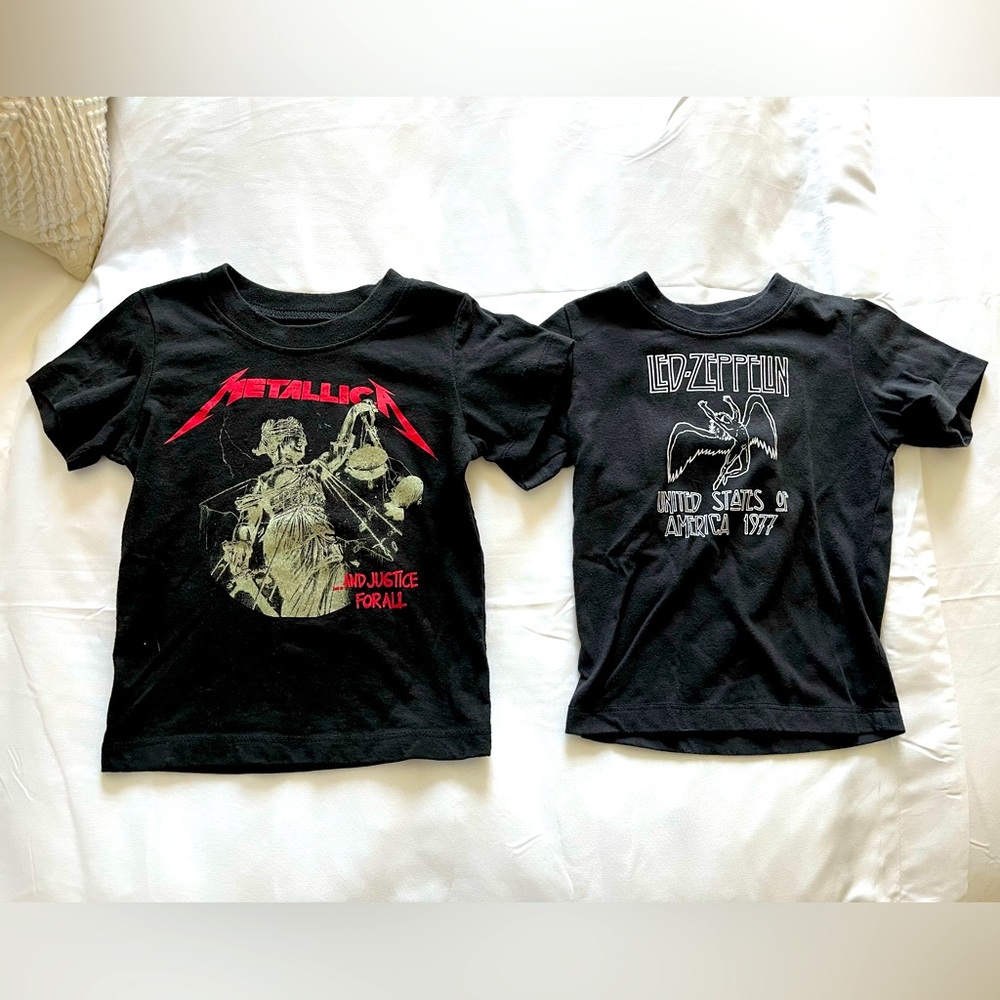 ⚡️Metallica & Led Zeppelin Tees⚡️
